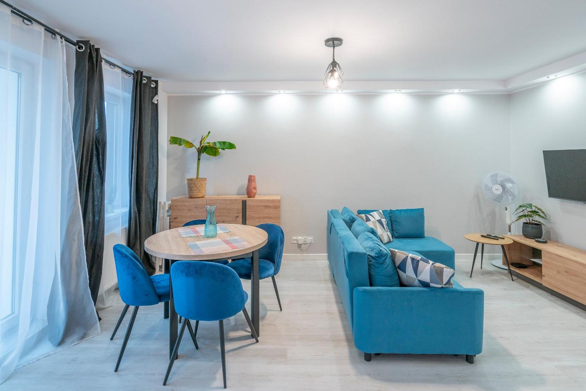 Stylowy Apartament Blue Self Check In 24H 弗罗茨瓦夫 外观 照片